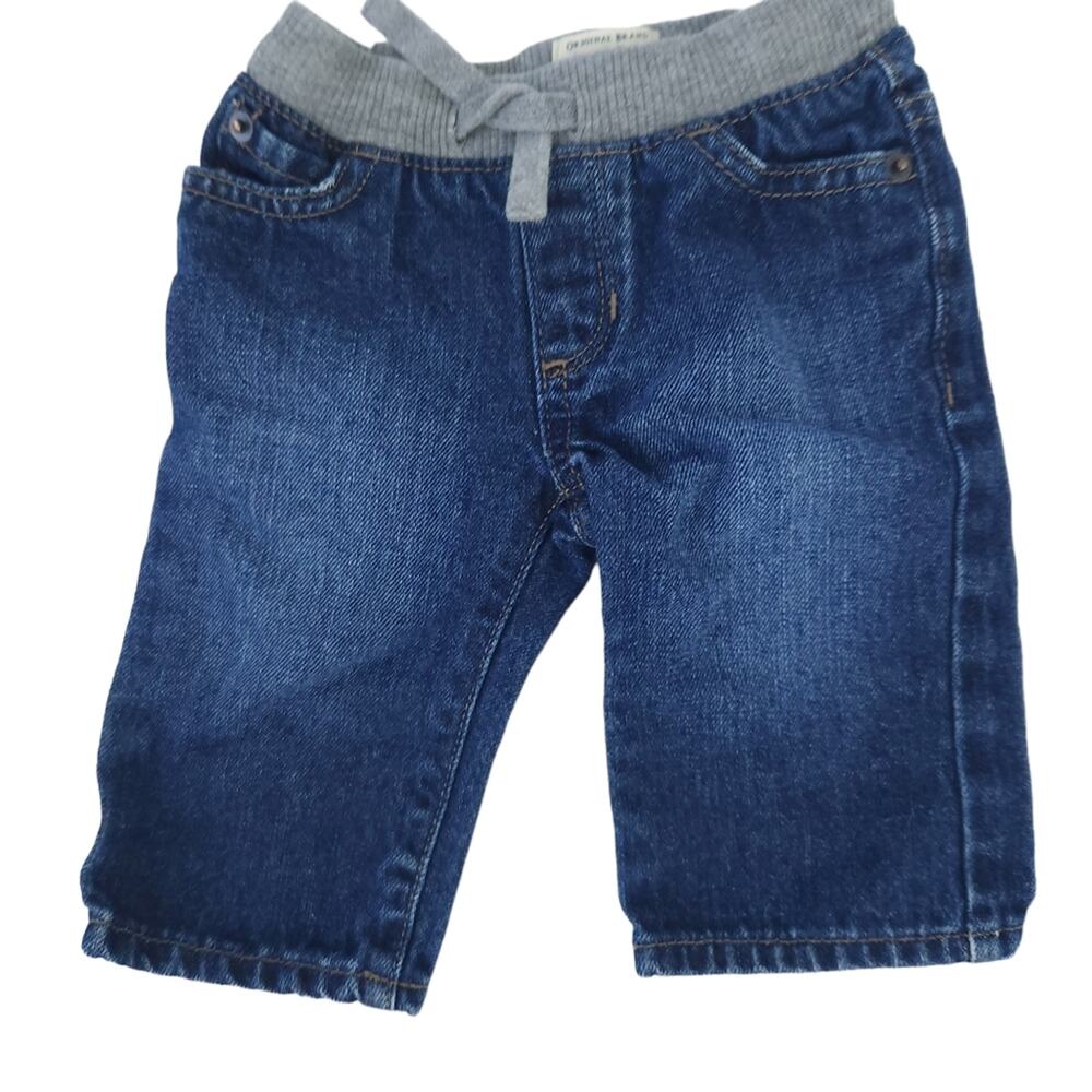 Children's Place Baby Boy Jeans 6-9 Months, Cotton, Straight Leg Jeans